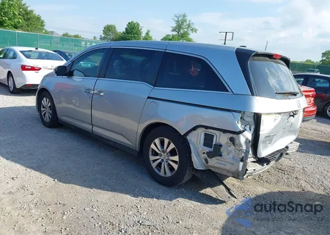 2014 Honda Odyssey Ex-L z USA, uszkodzony, nr VIN 5FNRL5H66EB136355